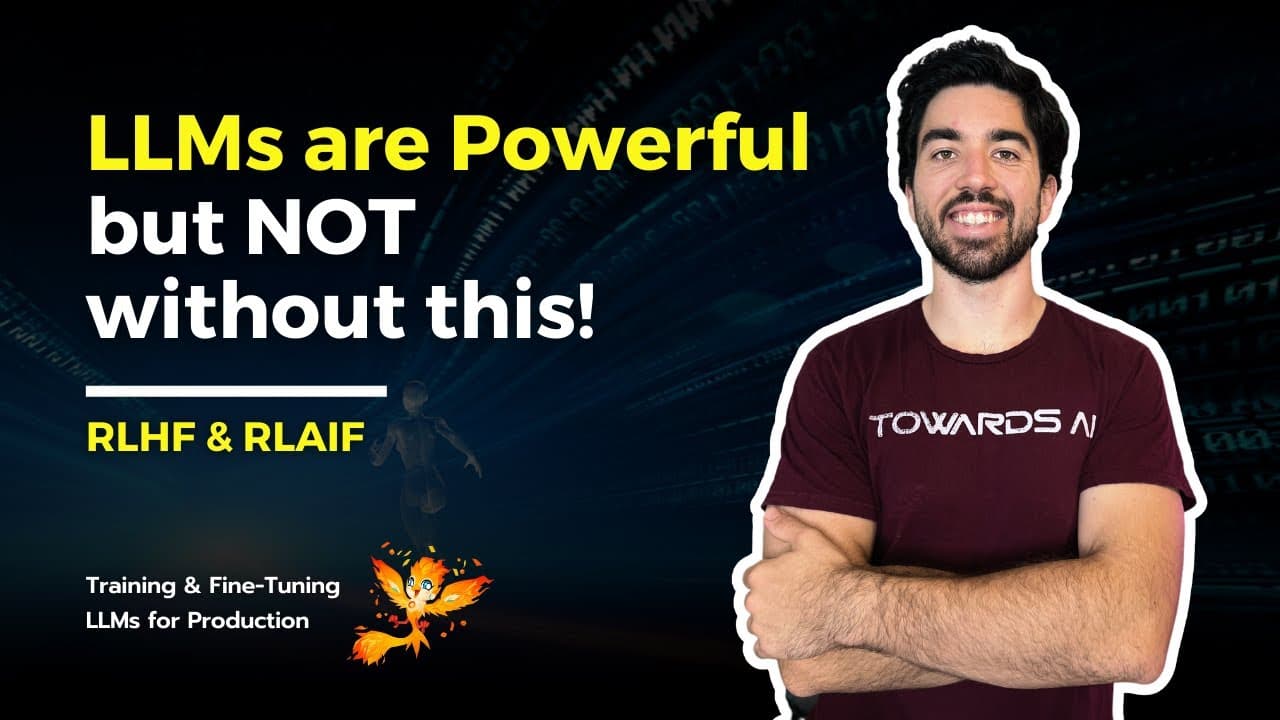 ChatGPT를 사람처럼 만든 비결 RLHF, 그리고 AI가 AI를 가르치는 RLAIF 영상 썸네일