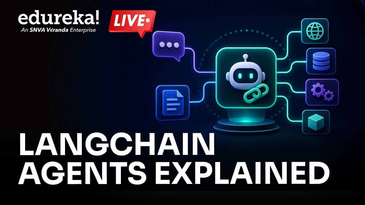 LangChain으로 이해하는 AI 에이전트: LLM 위에 ‘추론+행동’을 얹는 법 영상 썸네일