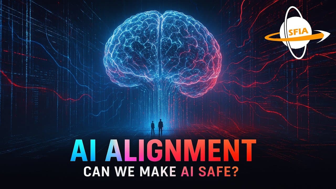 AI를 안전하게 만들 수 있을까: 'AI 정렬' 문제 쉽게 풀어보기 영상 썸네일