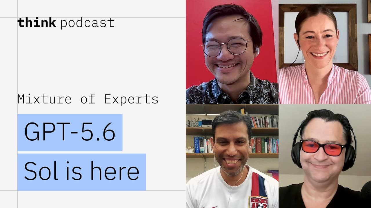 OpenAI의 새 모델 안전 강화, 월가의 불안, 그리고 월드컵 AI—IBM 전문가 토론 영상 썸네일