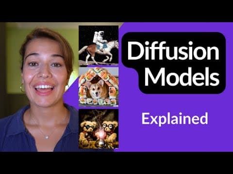 AI는 어떻게 그림을 그릴까: 확산 모델(Diffusion Model)을 5단계로 풀다 영상 썸네일